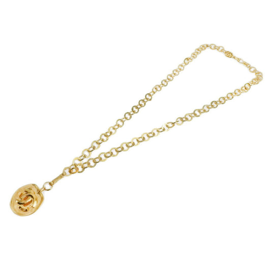 Chanel Coco Mark, Gold, Gold Plated, necklace