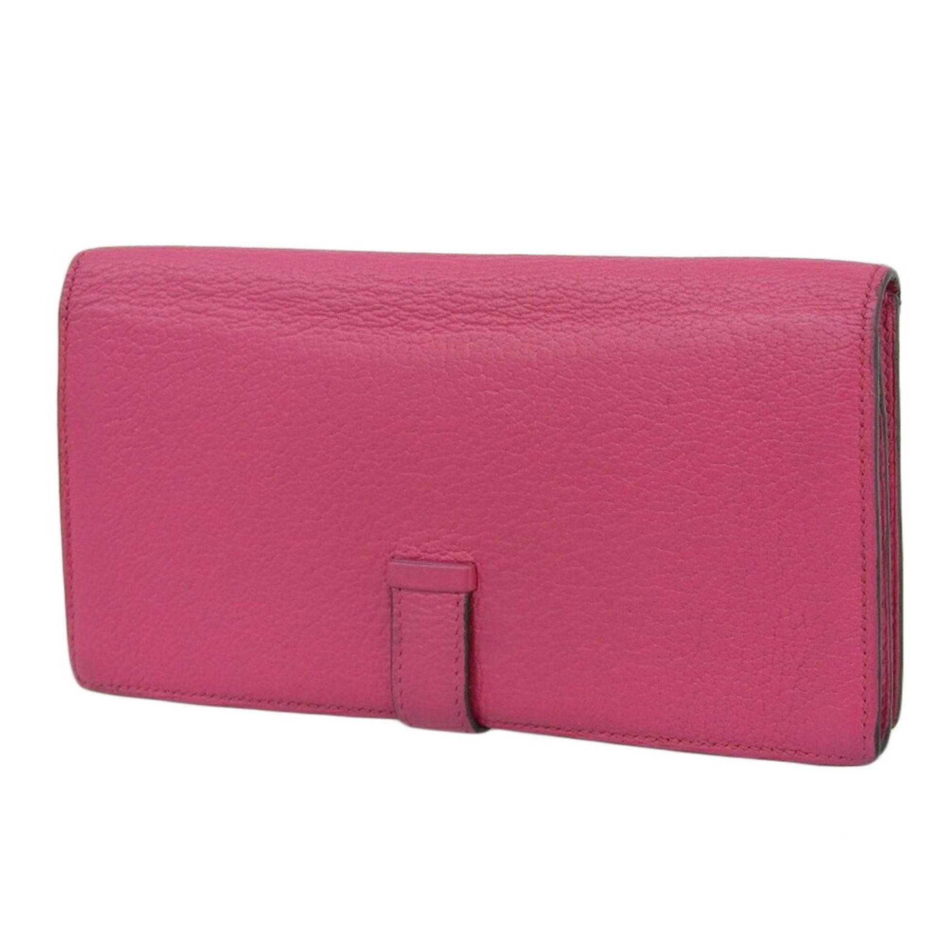 Hermès Béarn, Pink, Leather, wallet