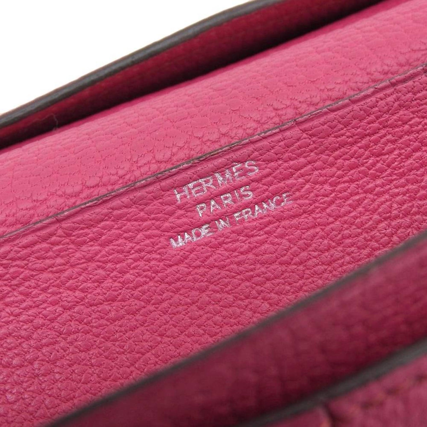 Hermès Béarn, Pink, Leather, wallet