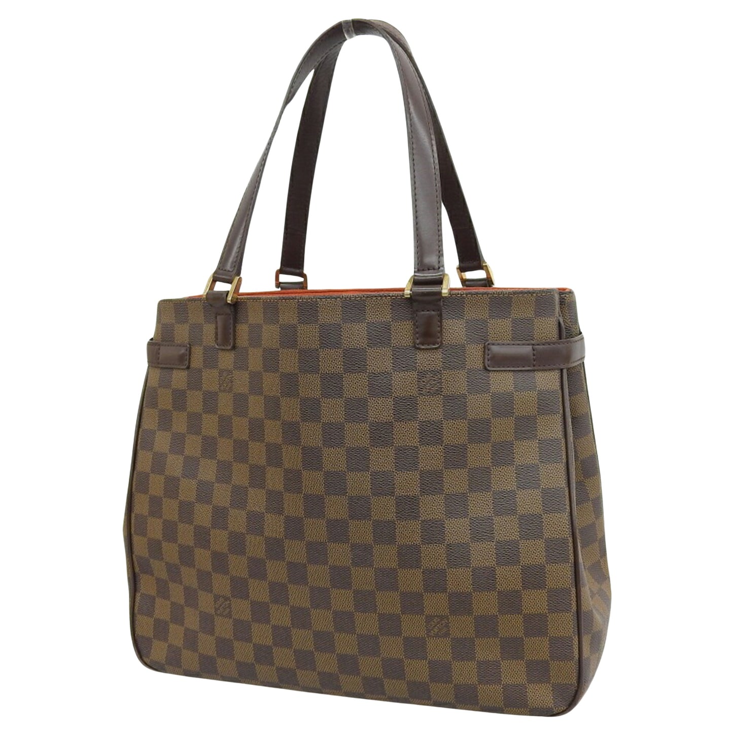 Louis Vuitton Uzes, Brown, Canvas, tote