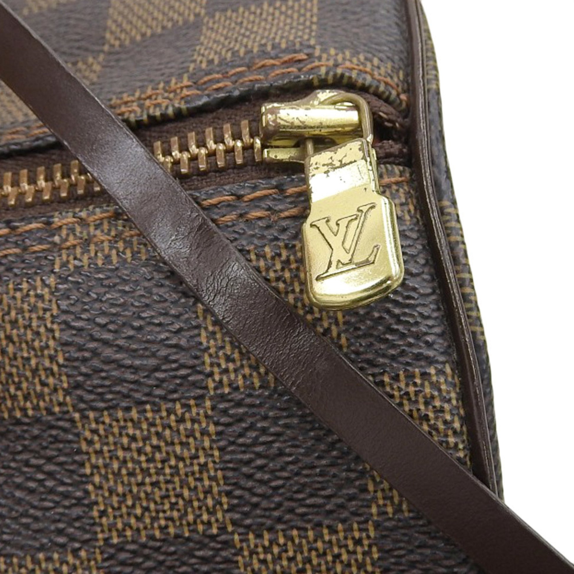 Louis Vuitton Papillon 30, Brown, Canvas, handbag