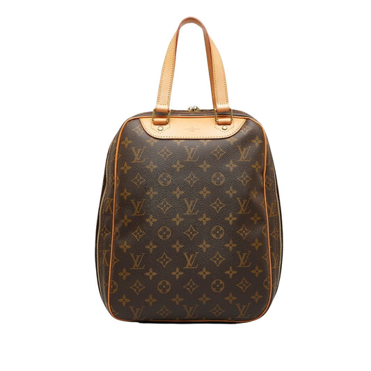 Louis Vuitton Excursion, Brown, Canvas, handbag