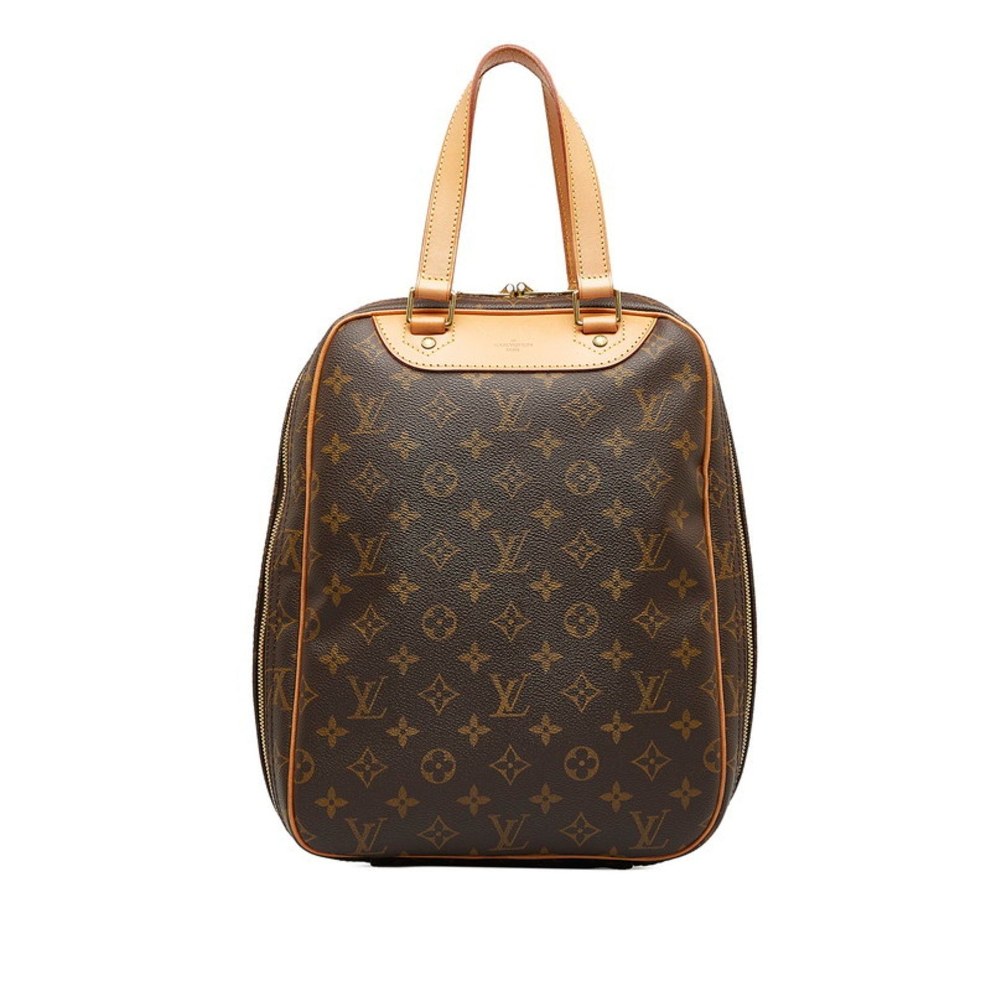 Louis Vuitton Excursion, Brown, Canvas, handbag