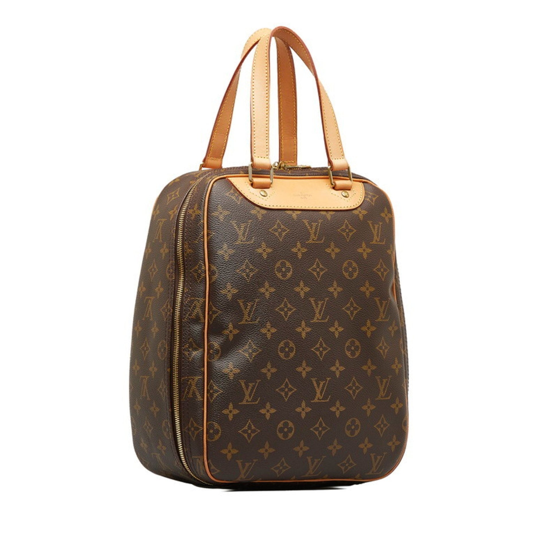 Louis Vuitton Excursion, Brown, Canvas, handbag