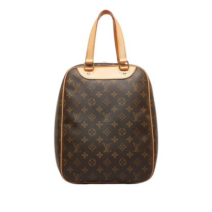 Louis Vuitton Excursion, Brown, Canvas, handbag