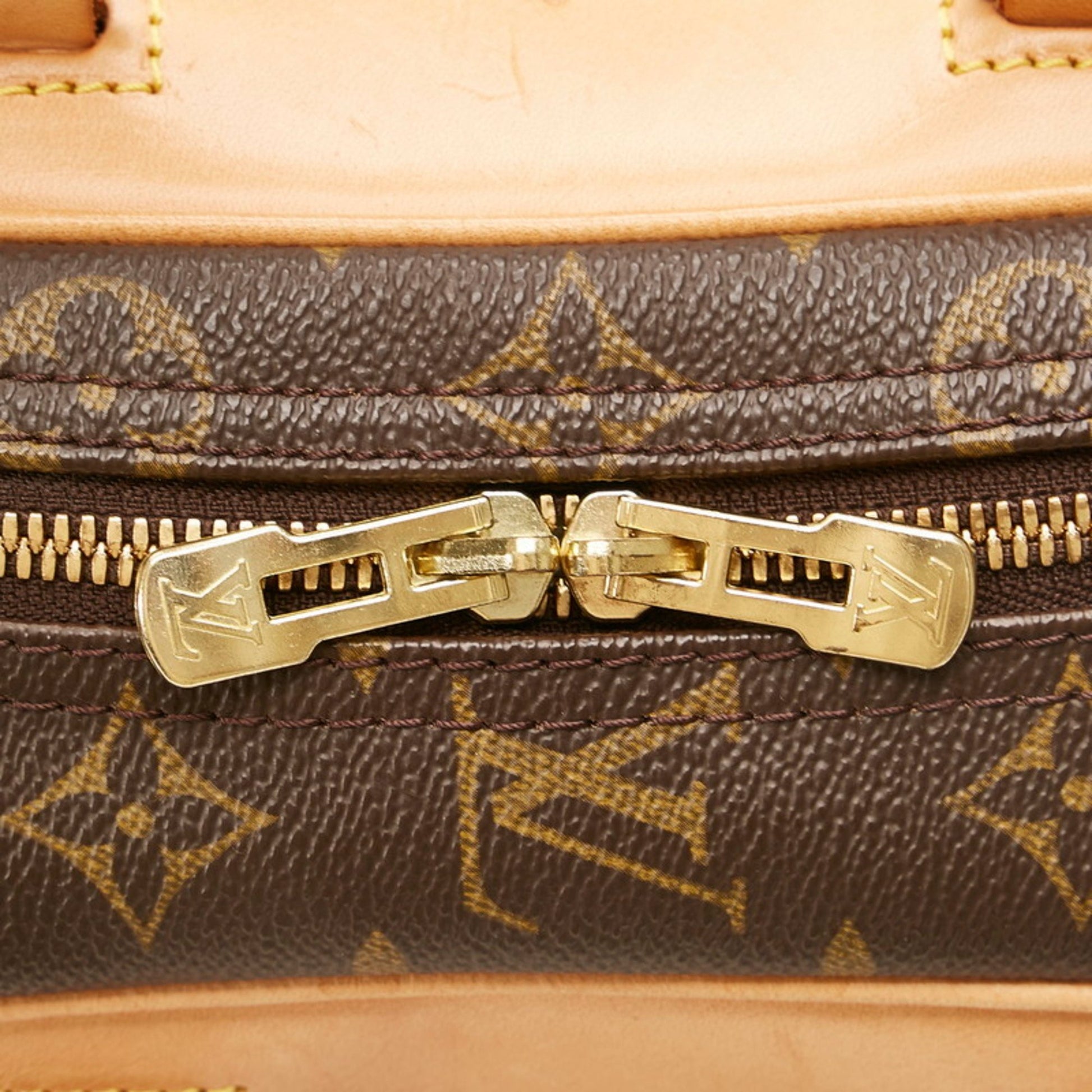 Louis Vuitton Excursion, Brown, Canvas, handbag