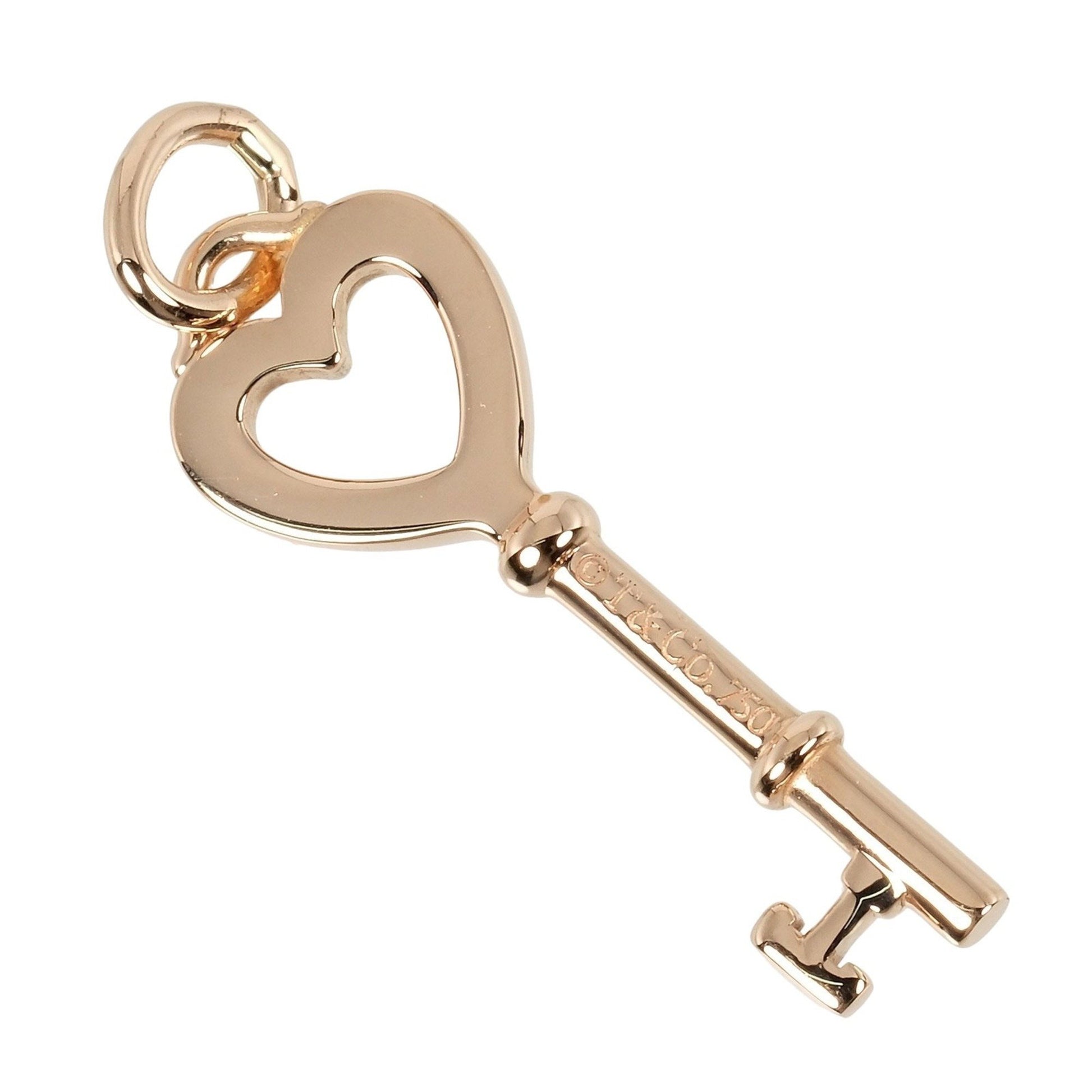 Tiffany & Co Key, Gold, Rose Gold, pendant