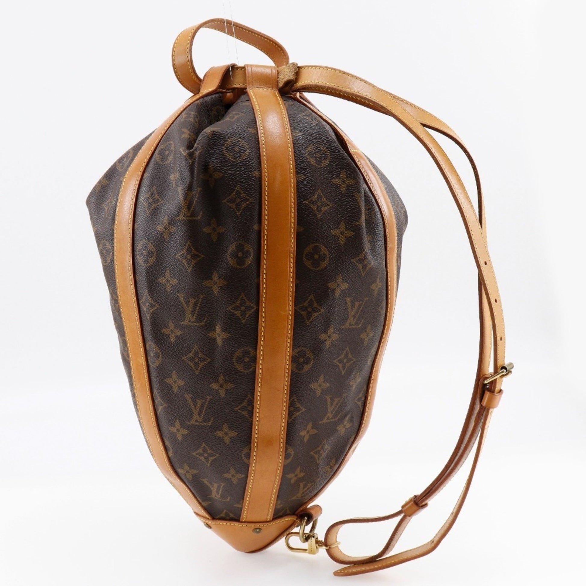 Louis Vuitton Romeo Gigli, Brown, Canvas, shoulder