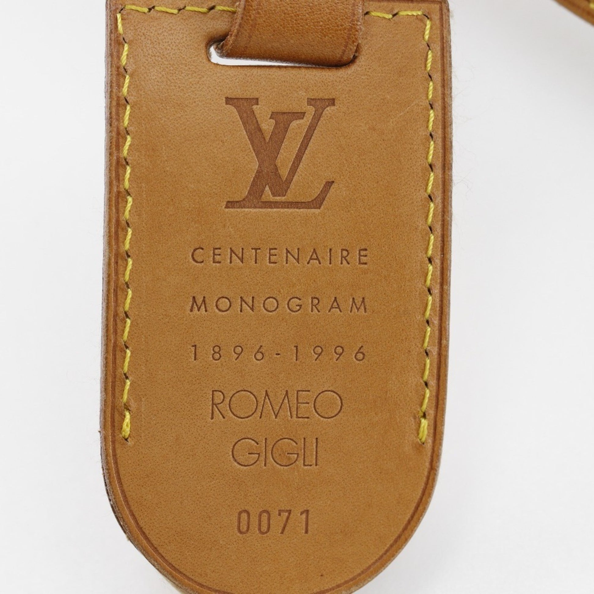 Louis Vuitton Romeo Gigli, Brown, Canvas, shoulder