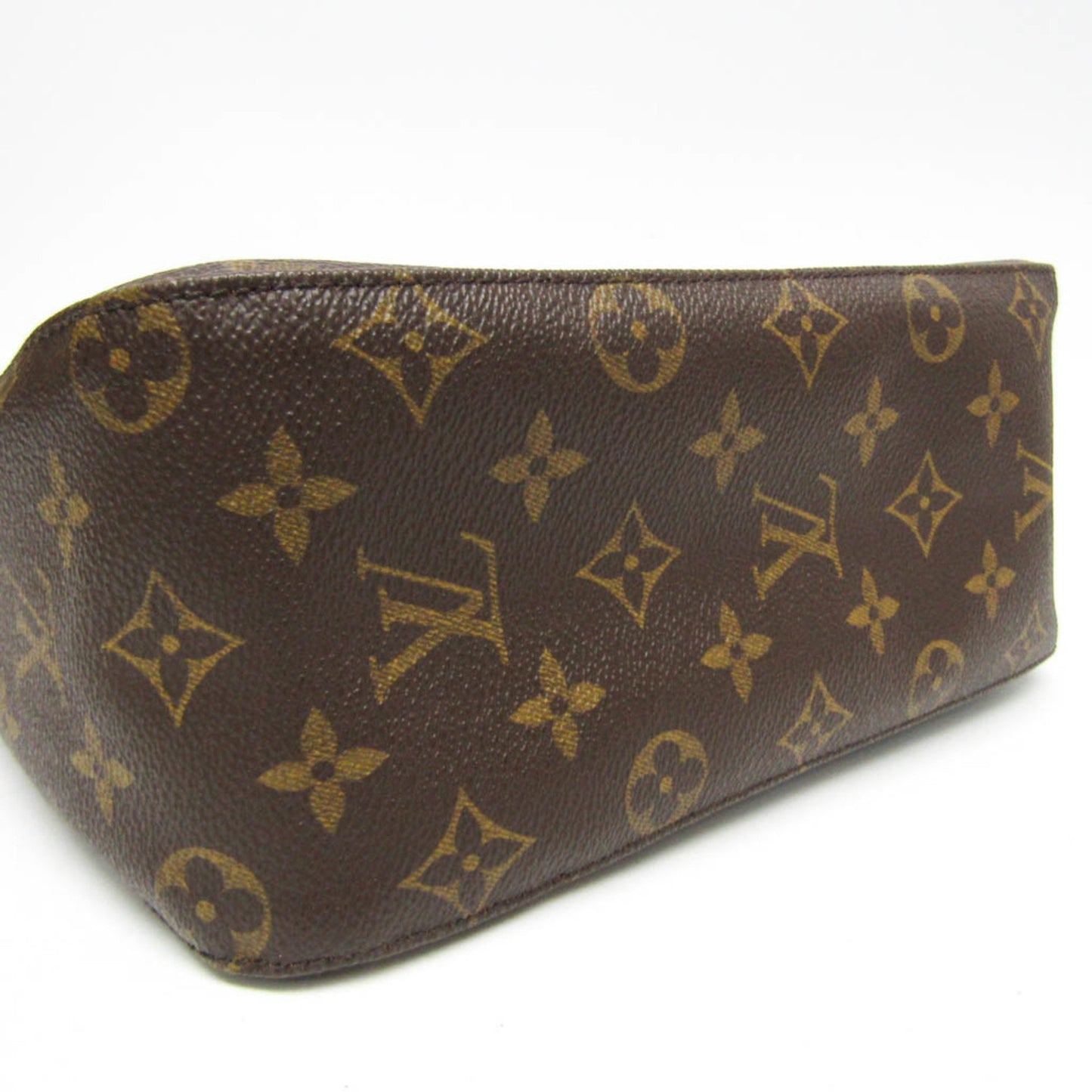 Louis Vuitton Looping MM, Brown, Canvas, shoulder