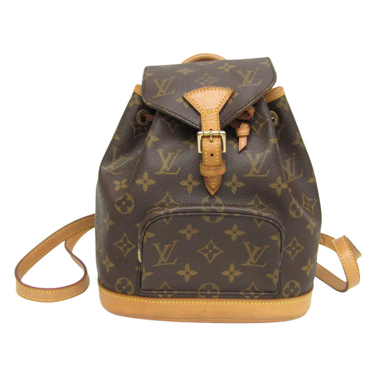 Louis Vuitton, Brown, Canvas, backpack