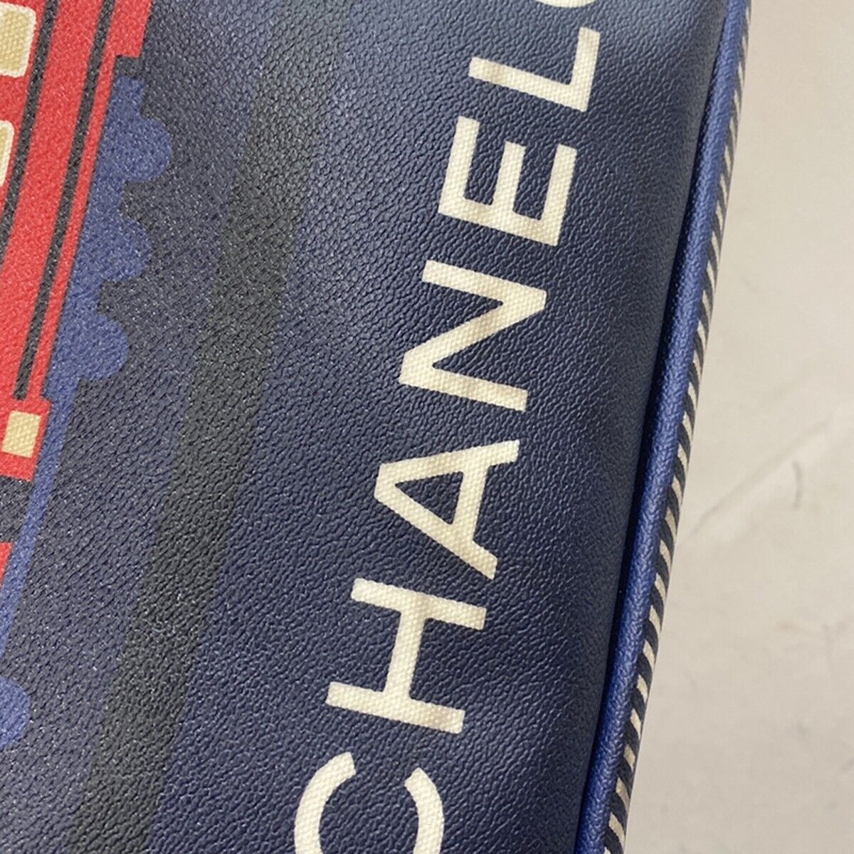 Chanel Central station, Multicolour, Canvas, tote