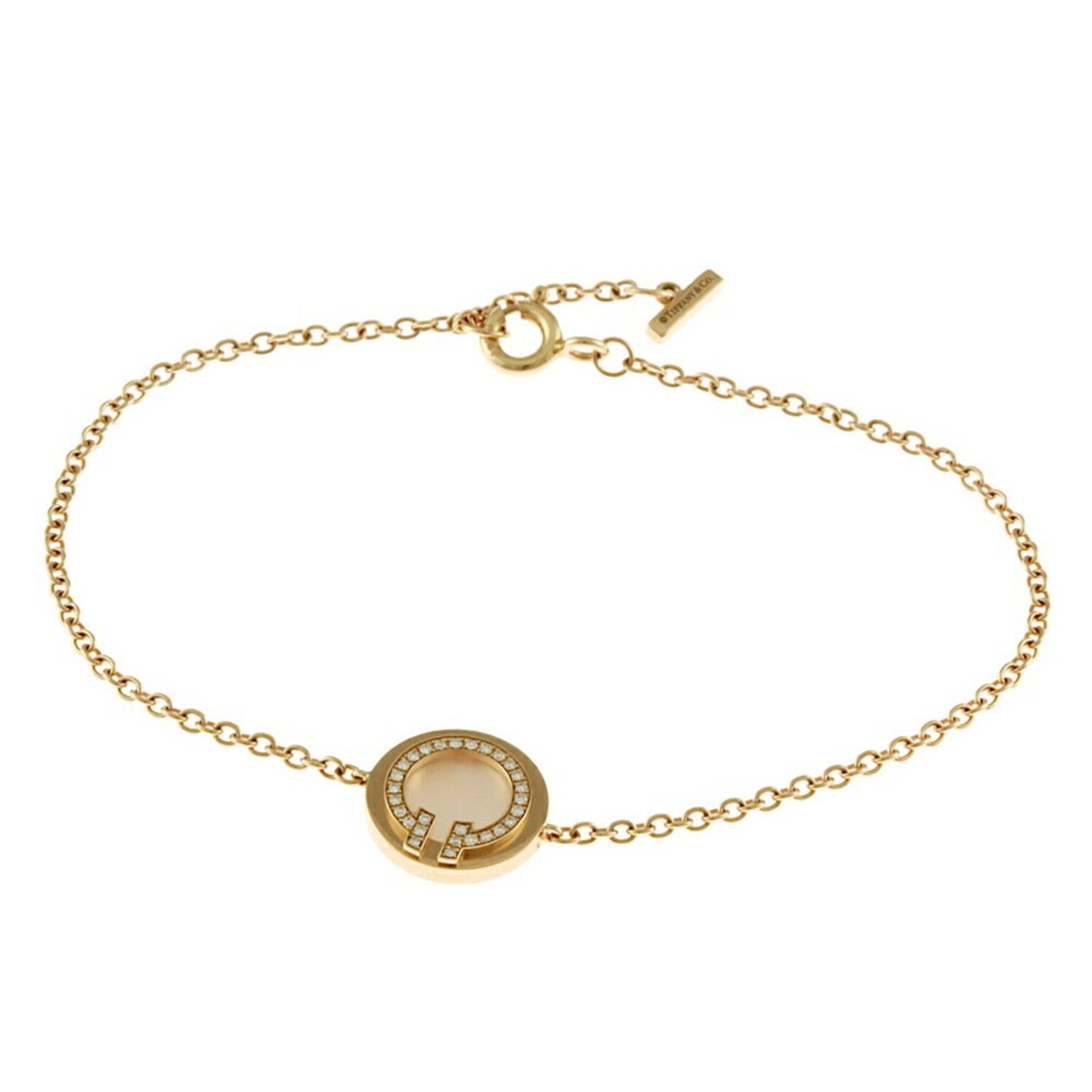 Tiffany & Co T, Gold, Rose Gold, bracelet