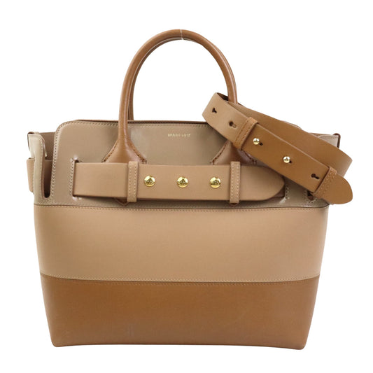 Burberry, Brown, Leather, handbag