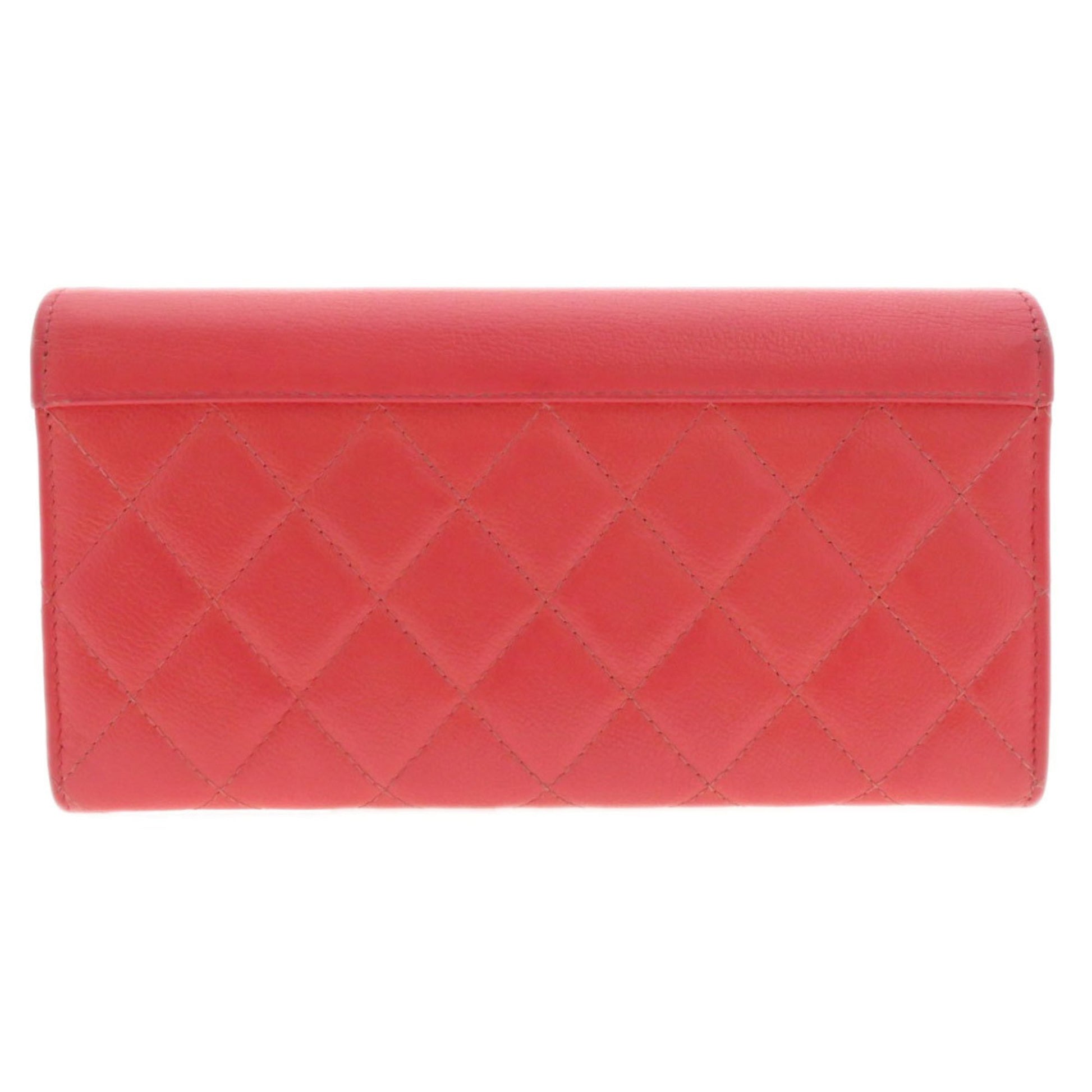 Chanel Cc, Pink, Leather, wallet