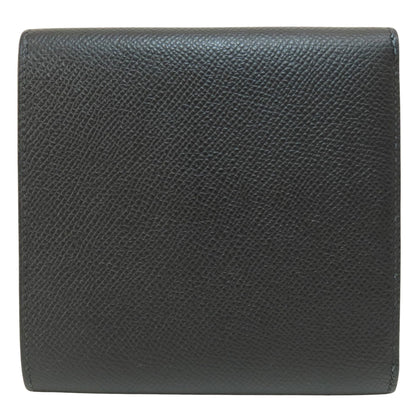Hermès Clic 12, Black, Leather, wallet