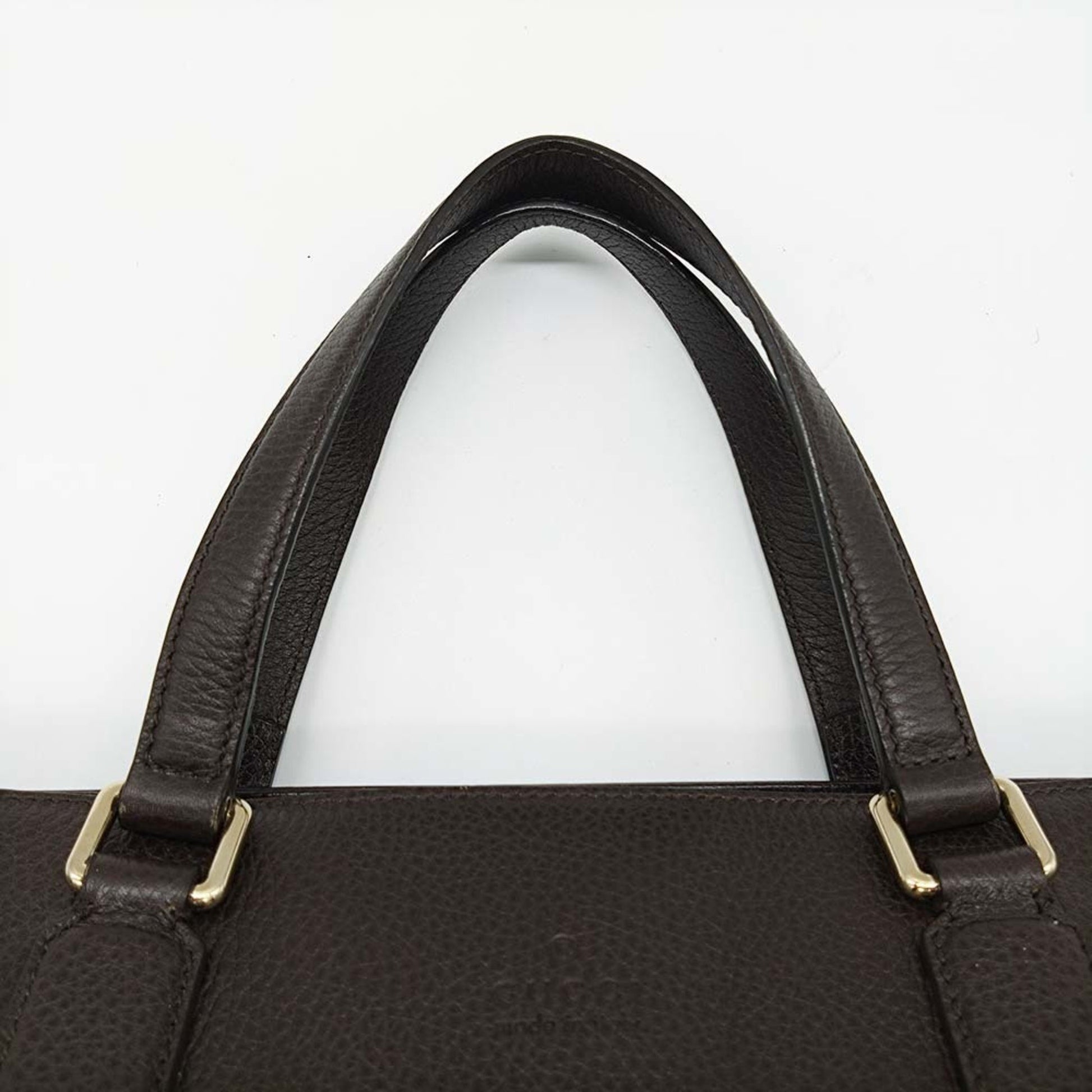 Gucci Bamboo, Brown, Leather, tote