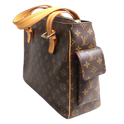 Louis Vuitton Multipli Cité, Brown, Canvas, shoulder