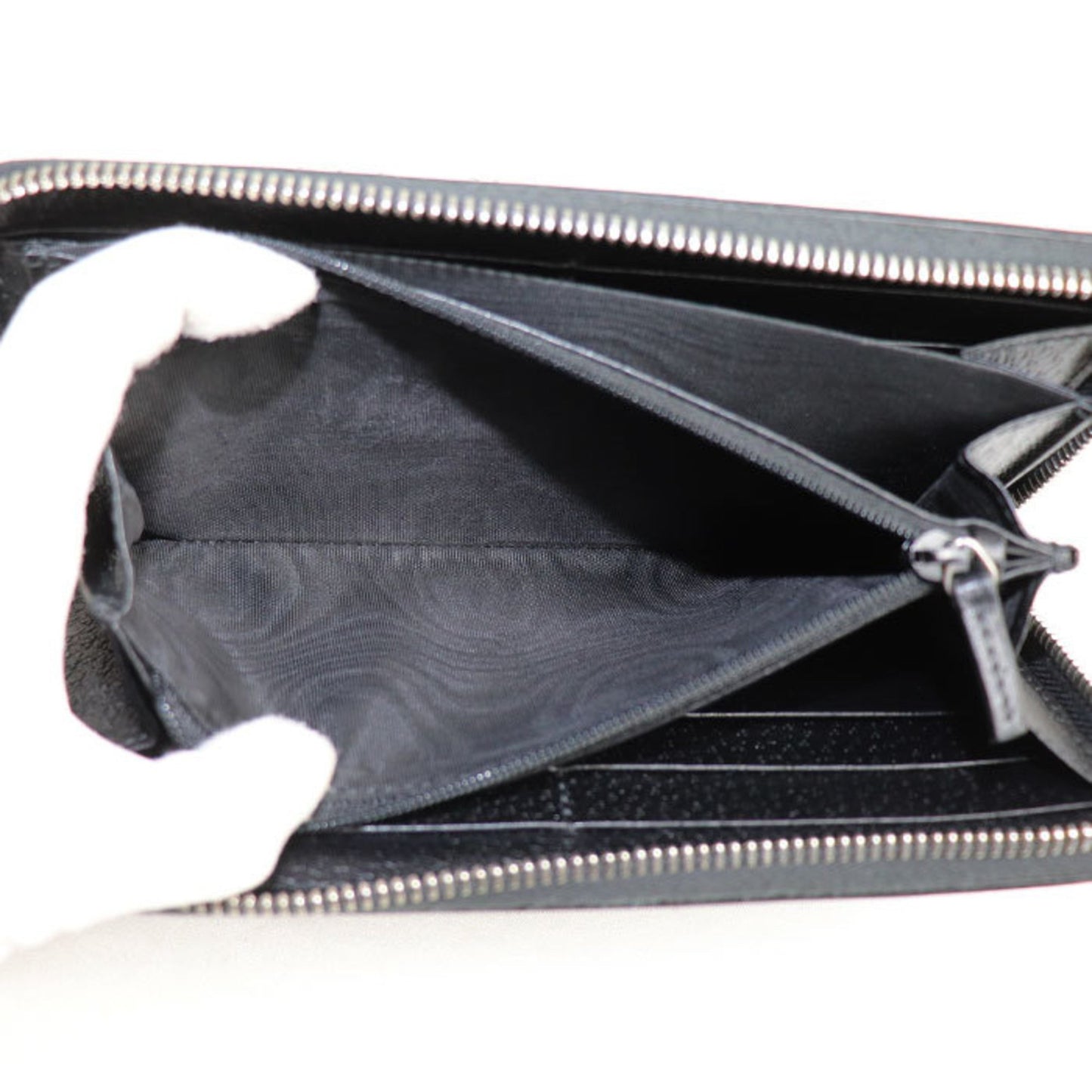 Gucci, Black, Leather, wallet