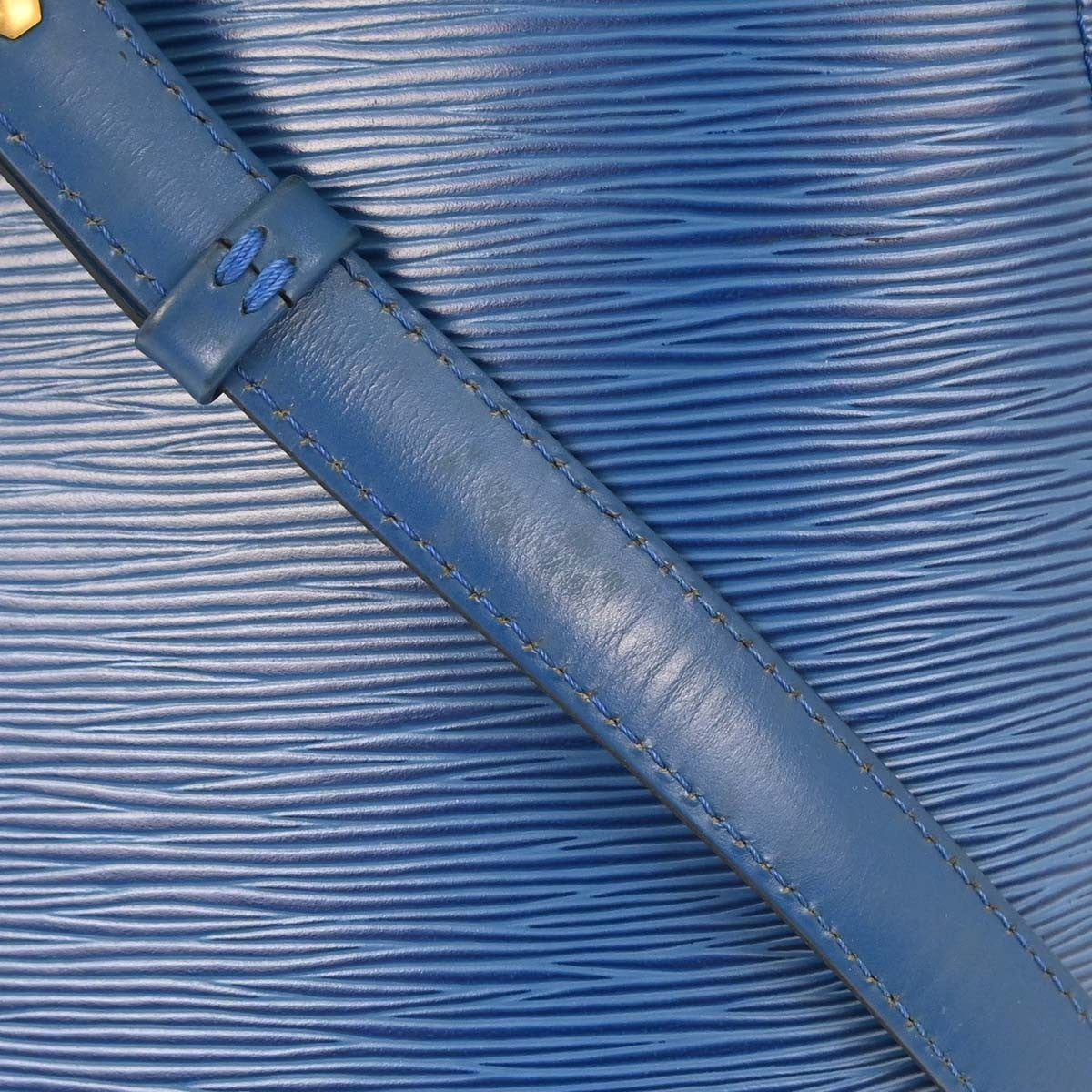 Louis Vuitton Cluny Epi, Blue, Leather, Shoulder Bag