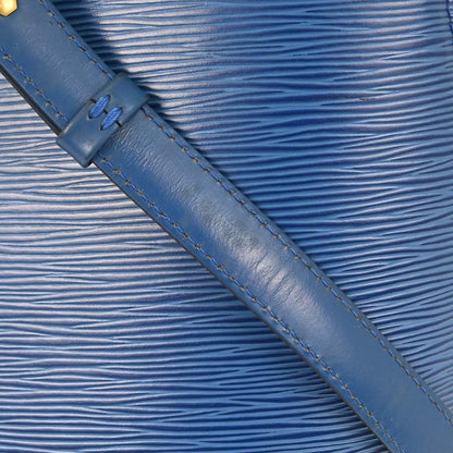Louis Vuitton Cluny Epi, Blue, Leather, Shoulder Bag