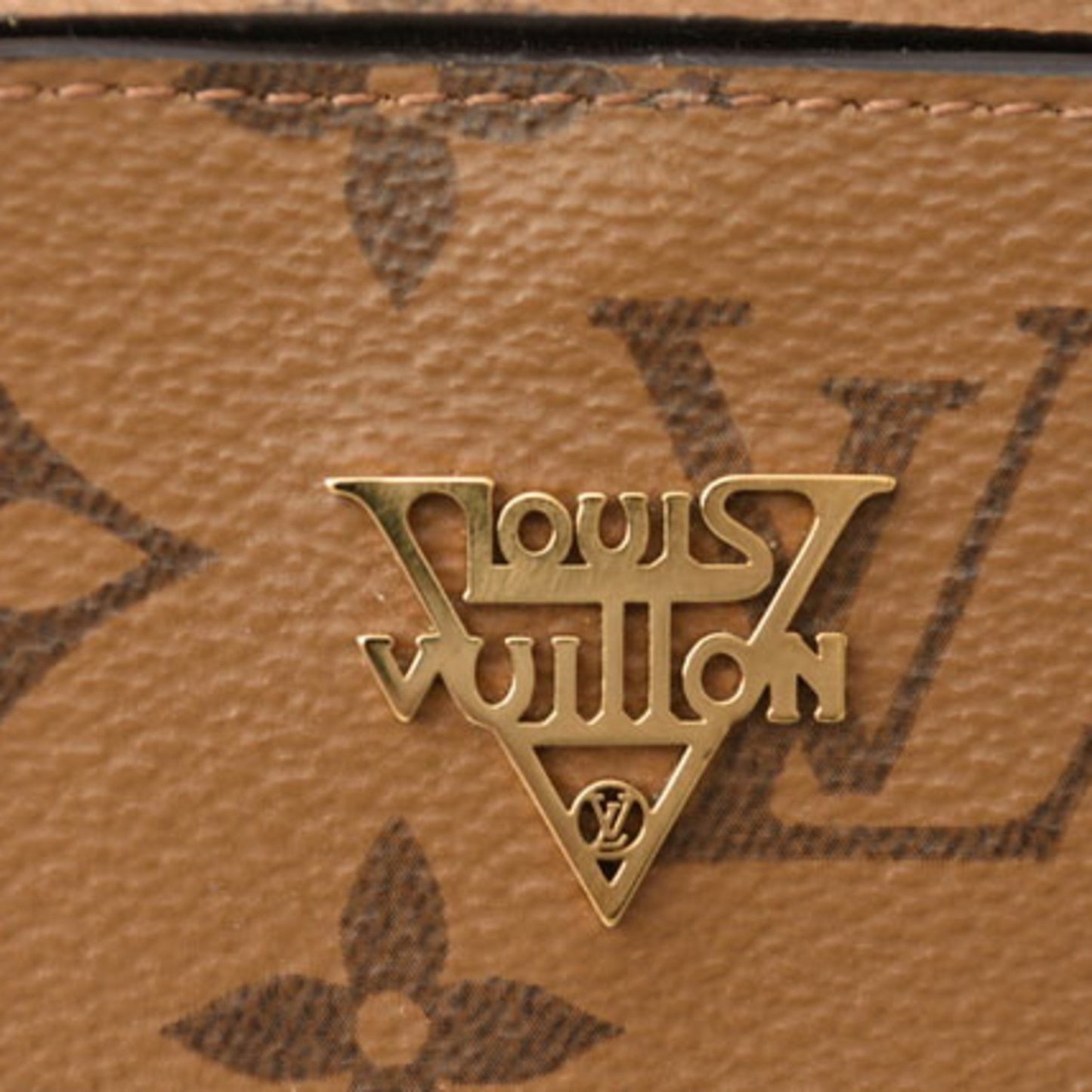 Louis Vuitton Zippy, Brown, Canvas, wallet