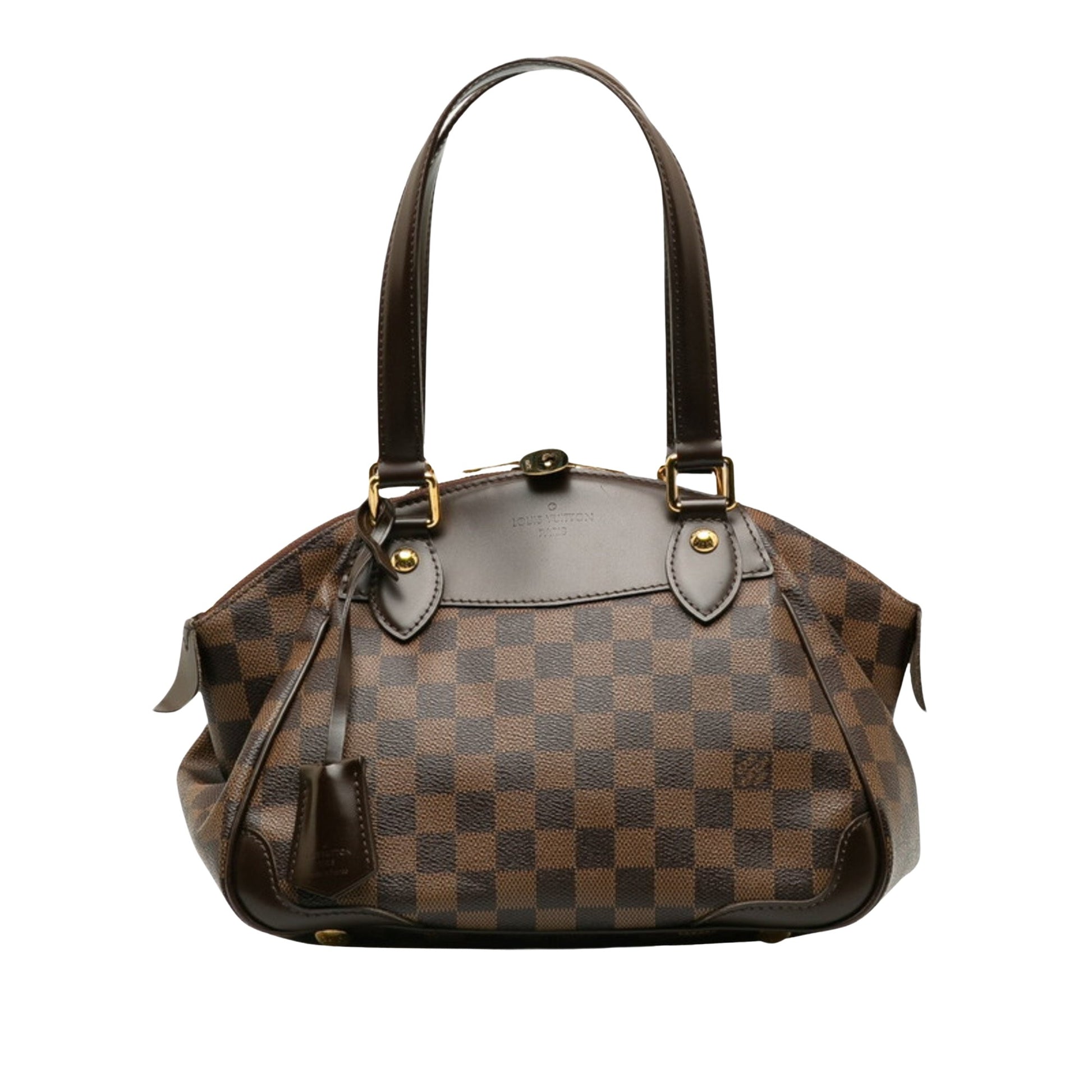 Louis Vuitton Verona, Brown, Canvas, handbag