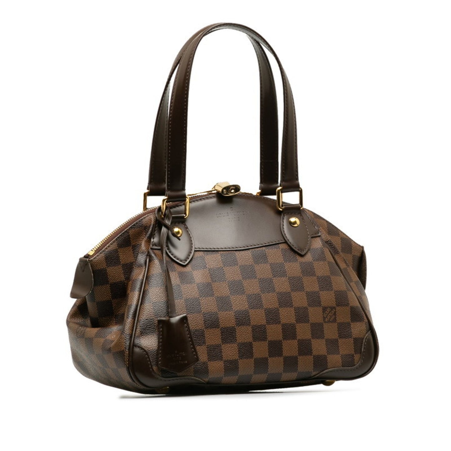 Louis Vuitton Verona, Brown, Canvas, handbag