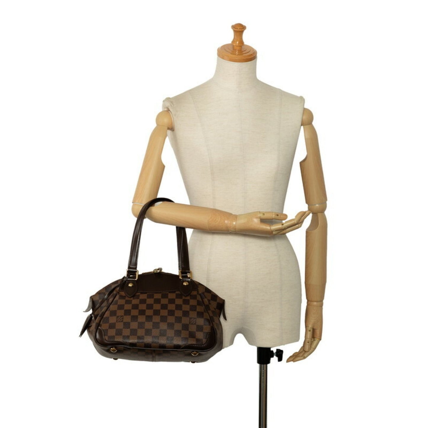 Louis Vuitton Verona, Brown, Canvas, handbag