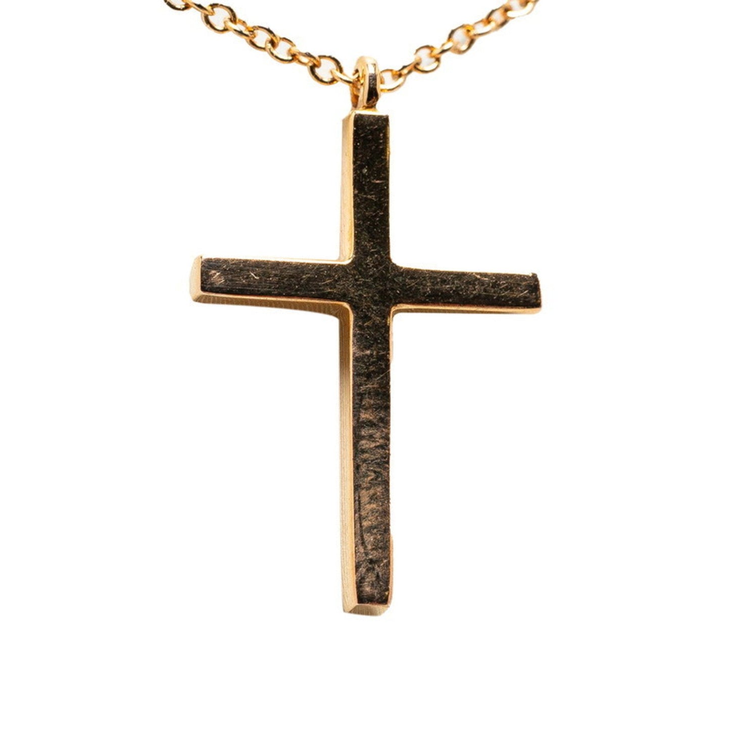 Tiffany & Co Croix, Gold, Rose Gold, necklace