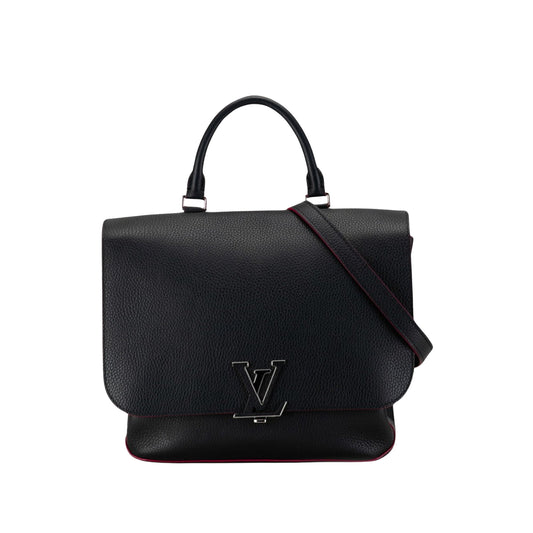 Louis Vuitton Volta, Navy, Leather, shoulder