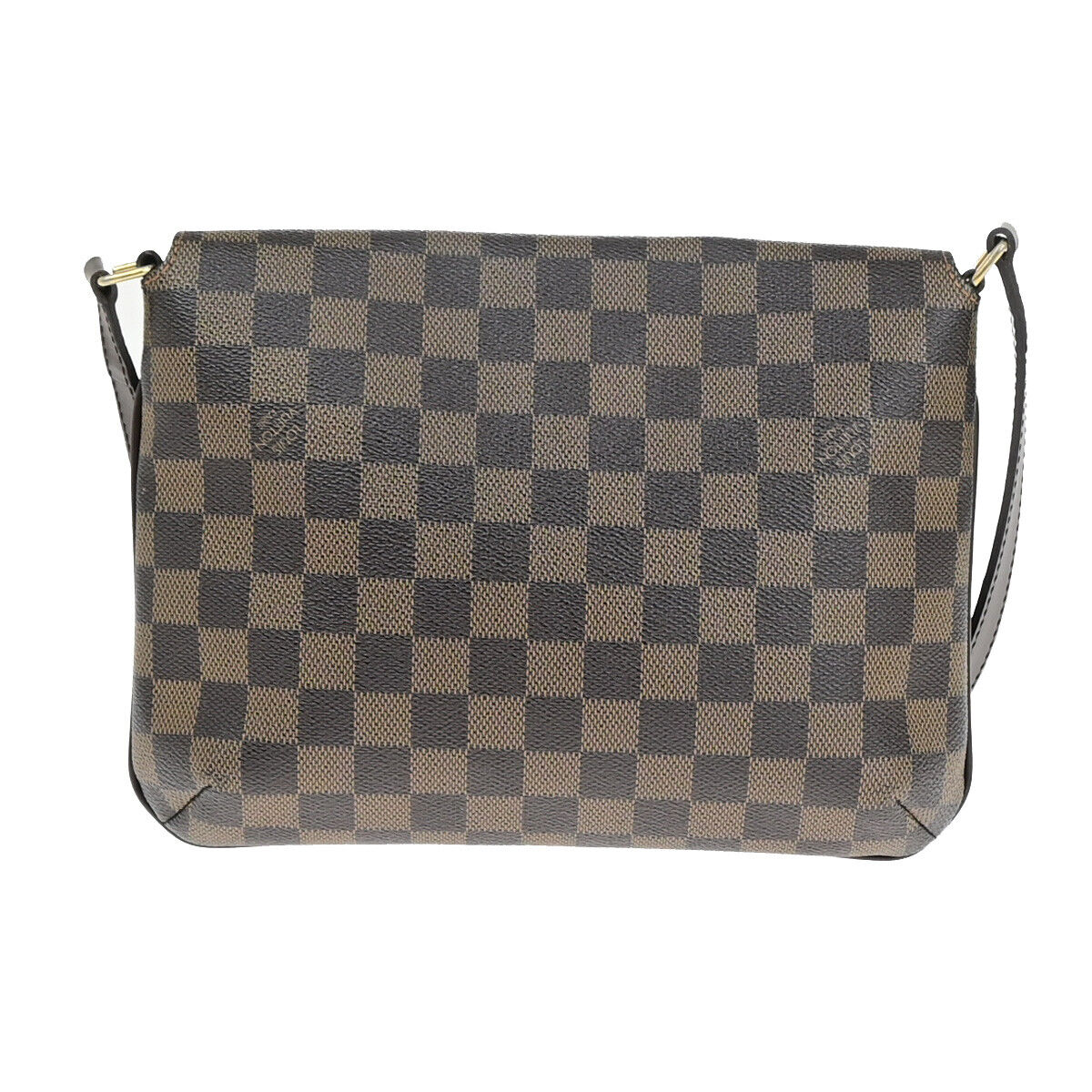 Louis Vuitton Musette Tango, Brown, Canvas, handbag