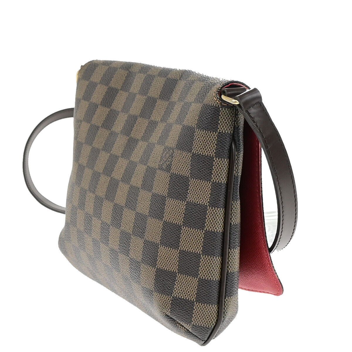 Louis Vuitton Musette Tango, Brown, Canvas, handbag