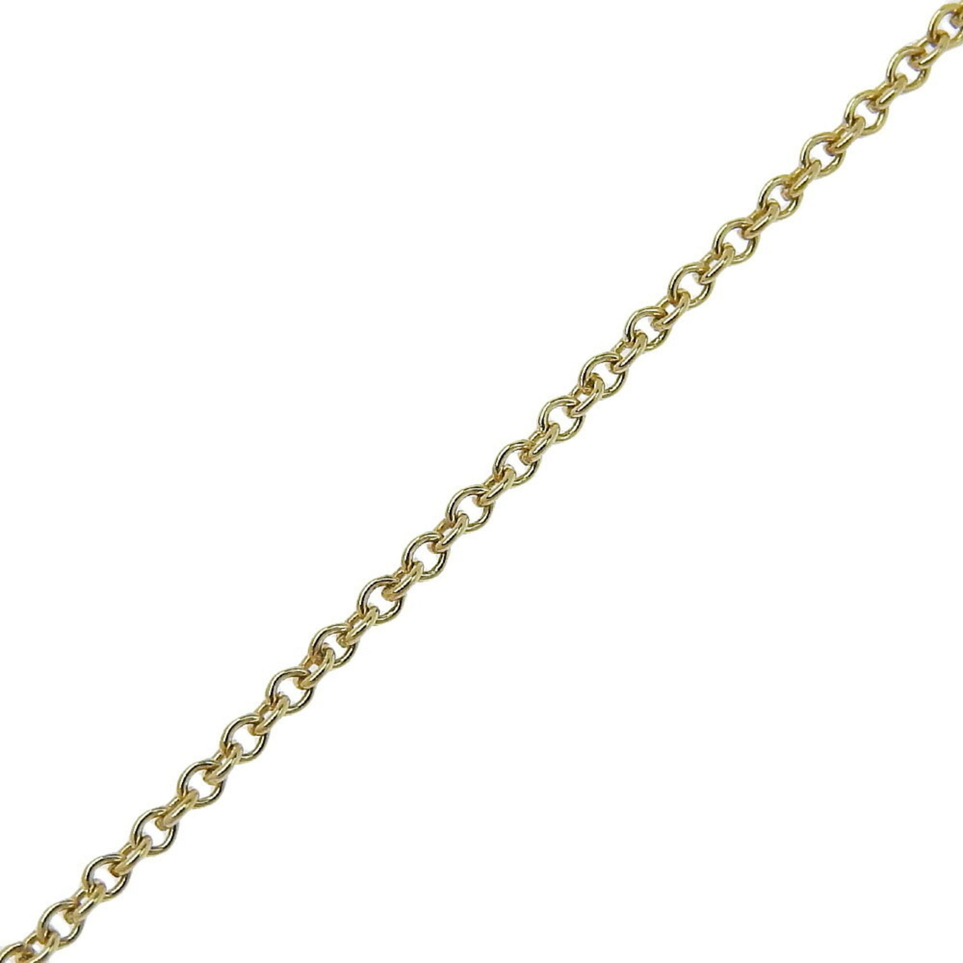 Tiffany & Co Open Heart, Gold, Yellow Gold, necklace