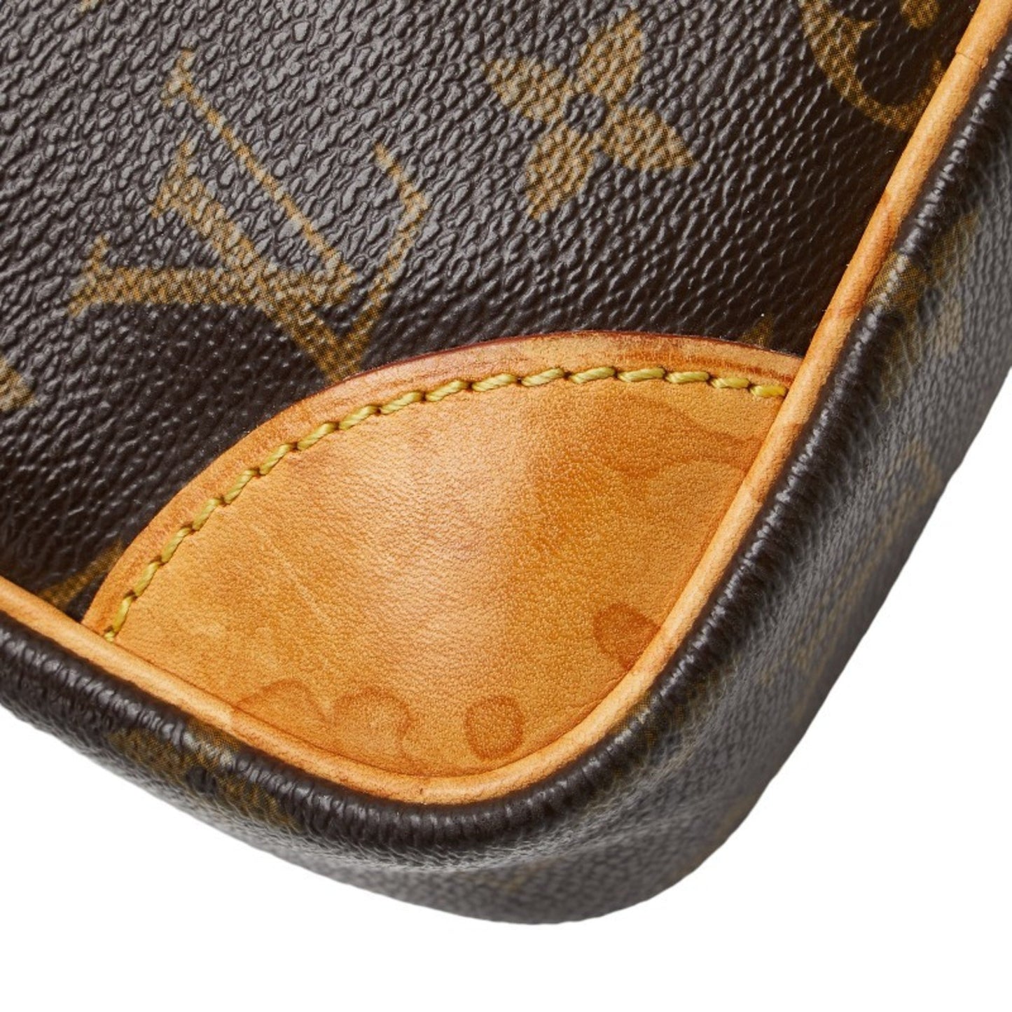 Louis Vuitton Danube, Brown, Canvas, shoulder