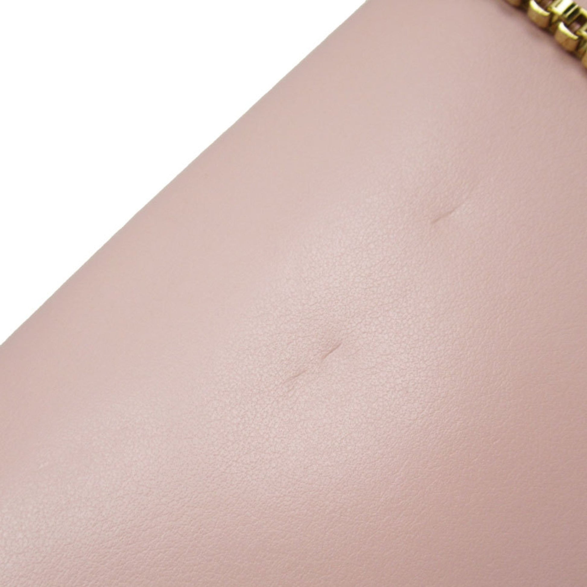 Salvatore Ferragamo Gancini, Pink, Leather, shoulder