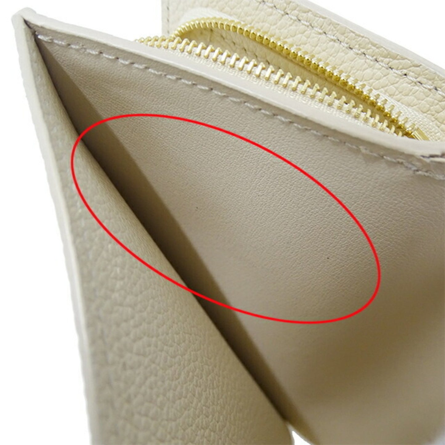 Louis Vuitton Cléa, Beige, Canvas, wallet