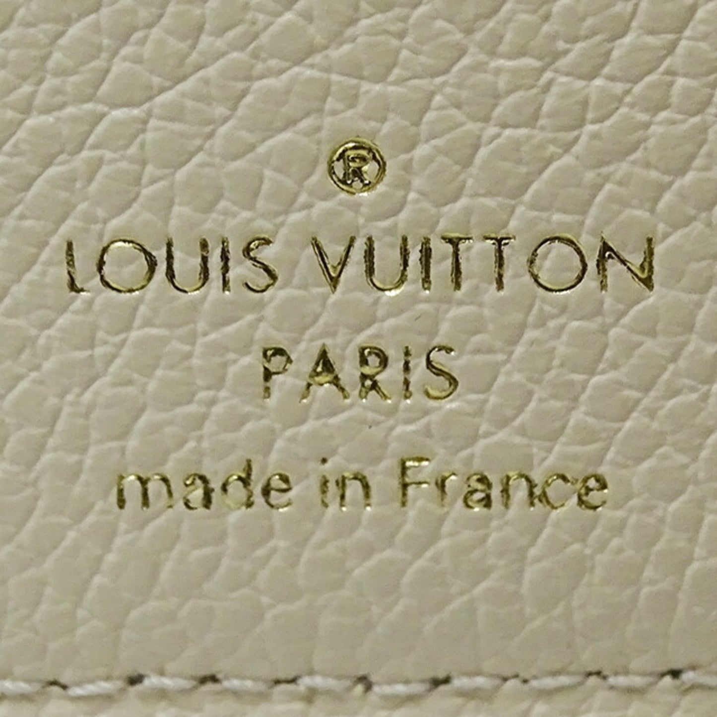 Louis Vuitton Cléa, Beige, Canvas, wallet