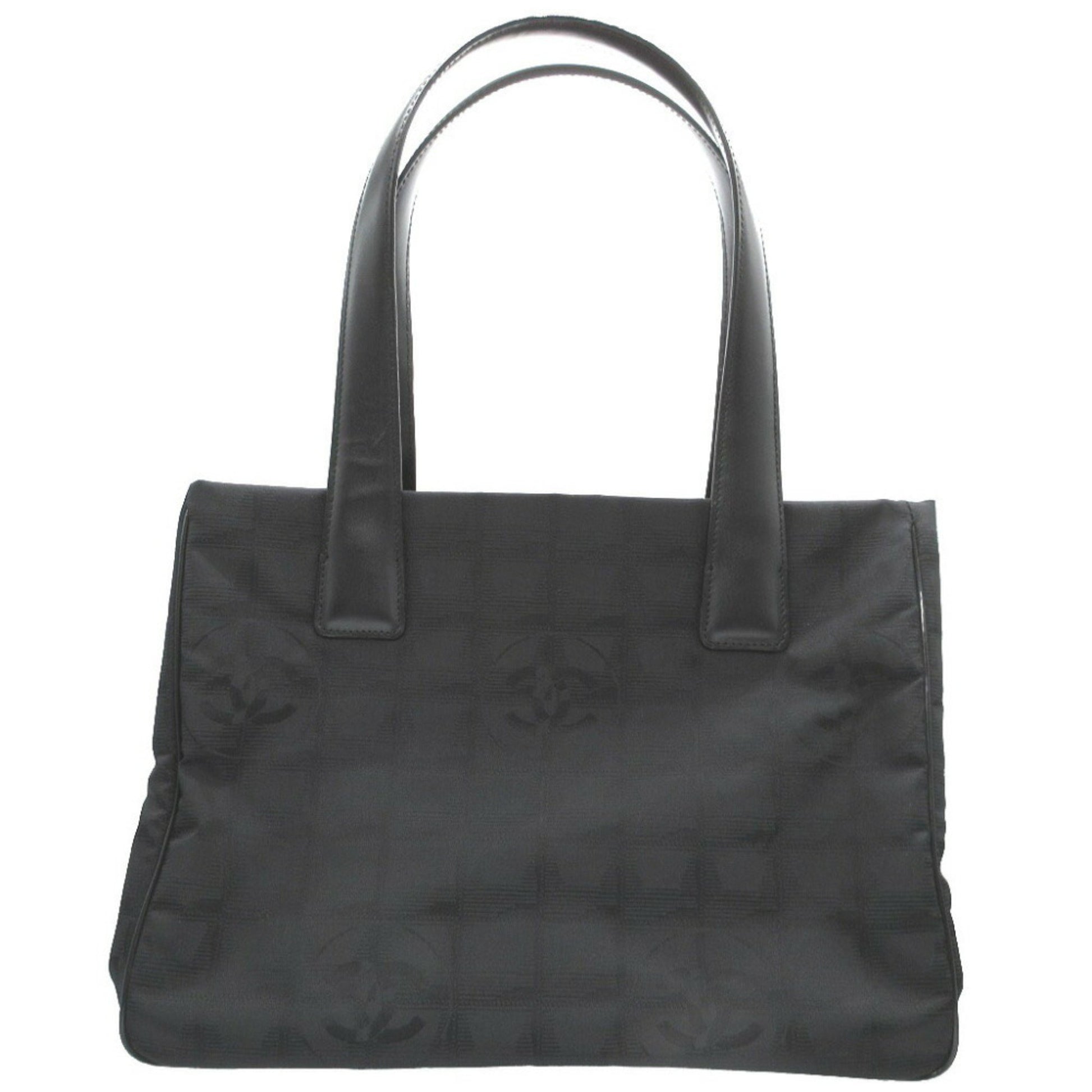 Chanel Travel line, Black, Canvas, tote