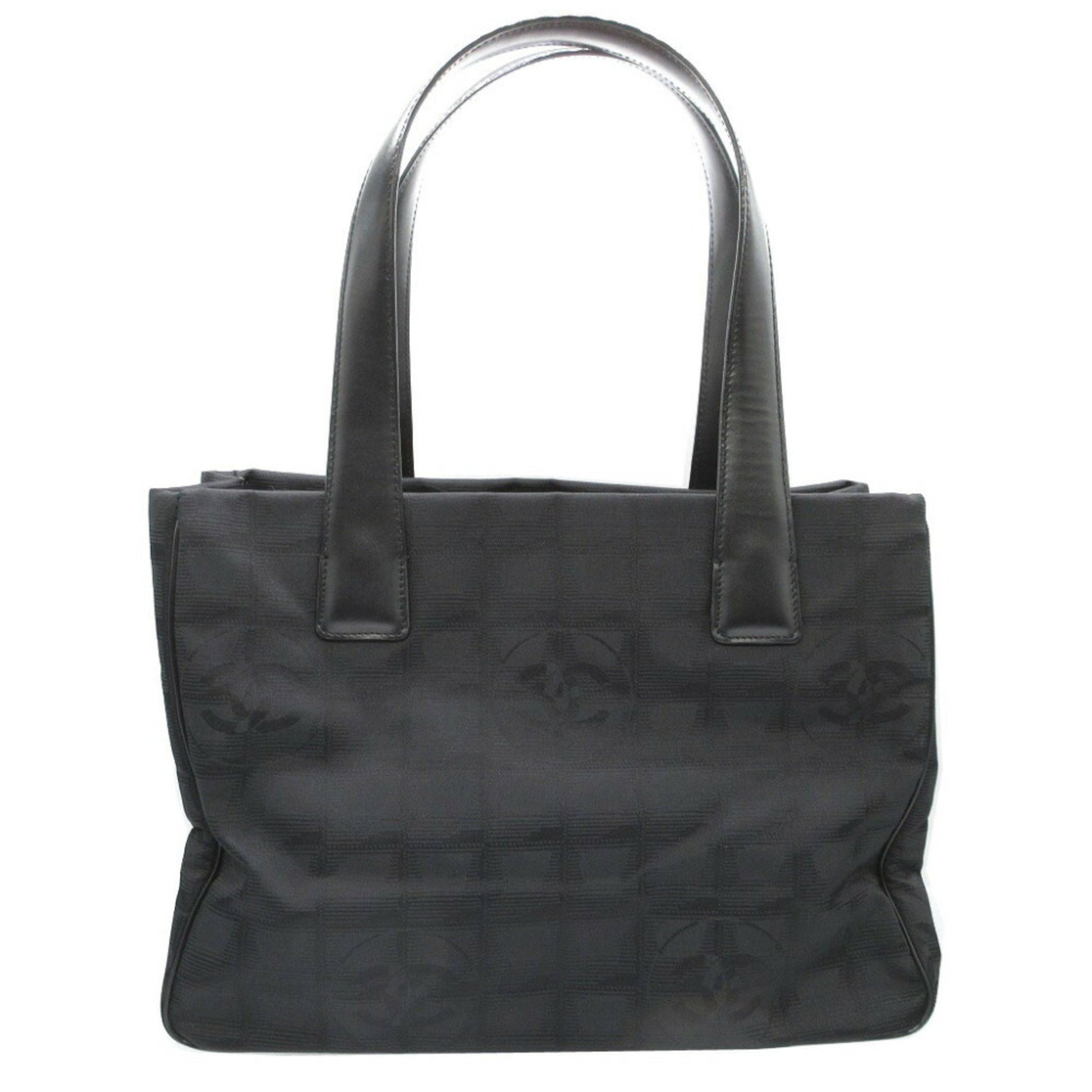 Chanel Travel line, Black, Canvas, tote