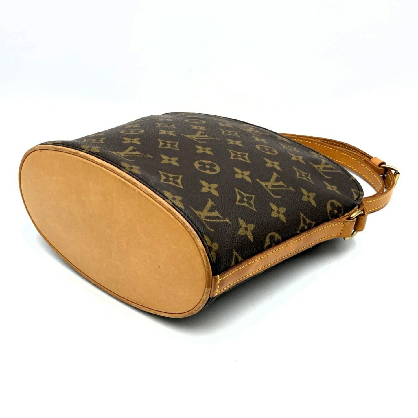 Louis Vuitton Drouot, Brown, Canvas, shoulder