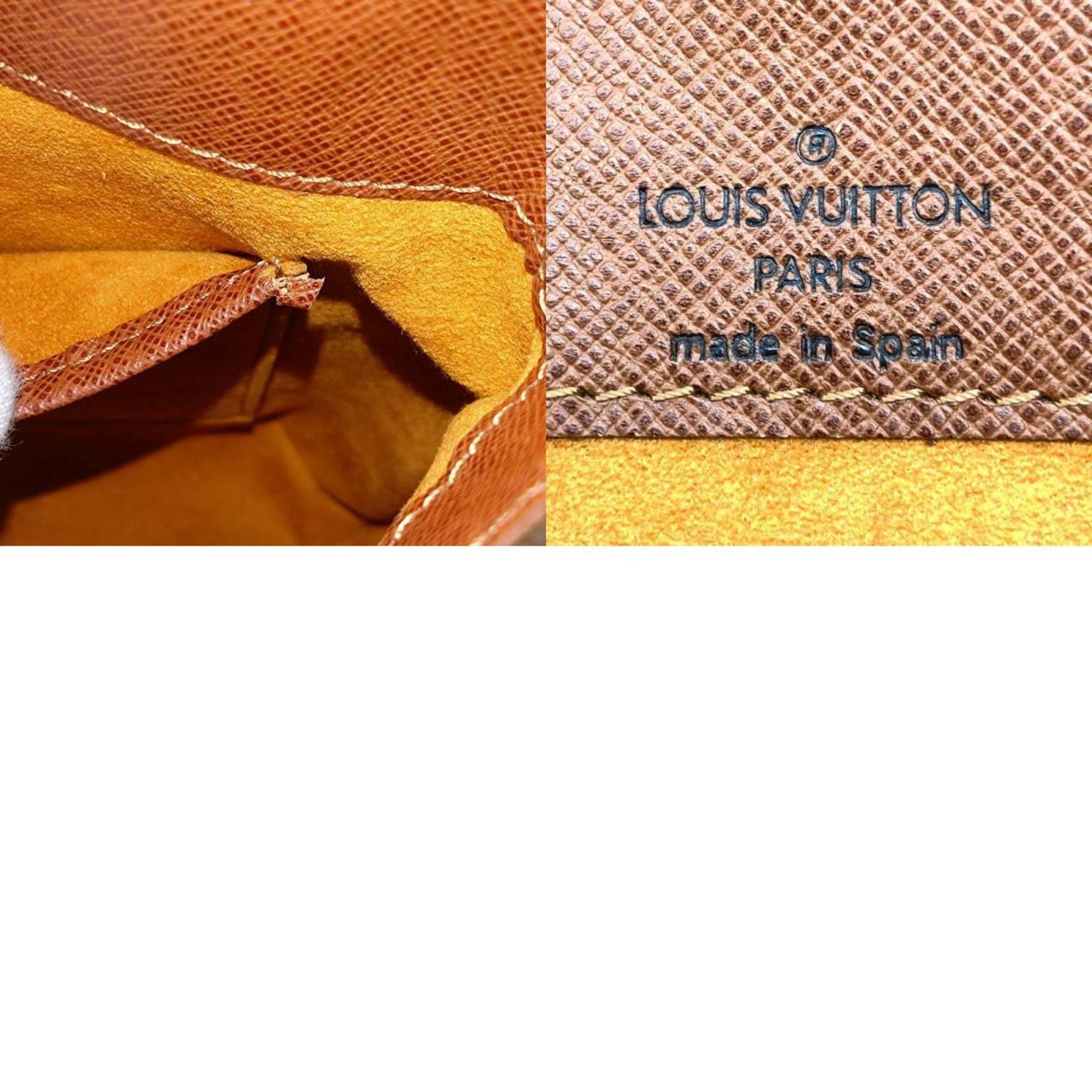 Louis Vuitton Musette Salsa, Brown, Canvas, shoulder