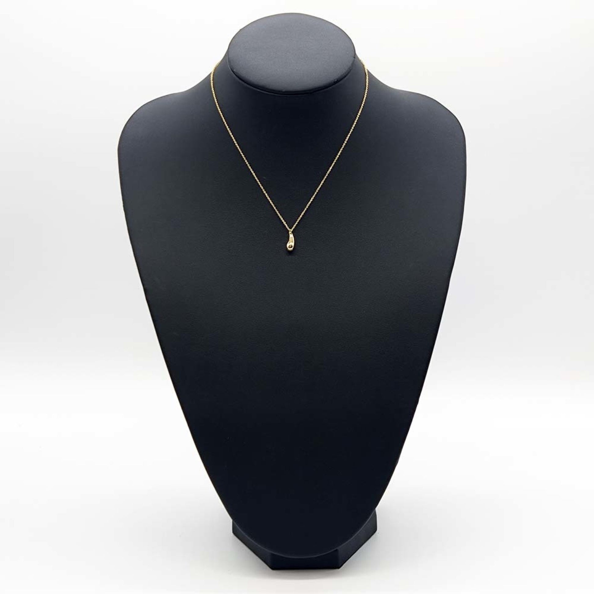 Tiffany & Co Teardrop, Gold, Yellow Gold, necklace