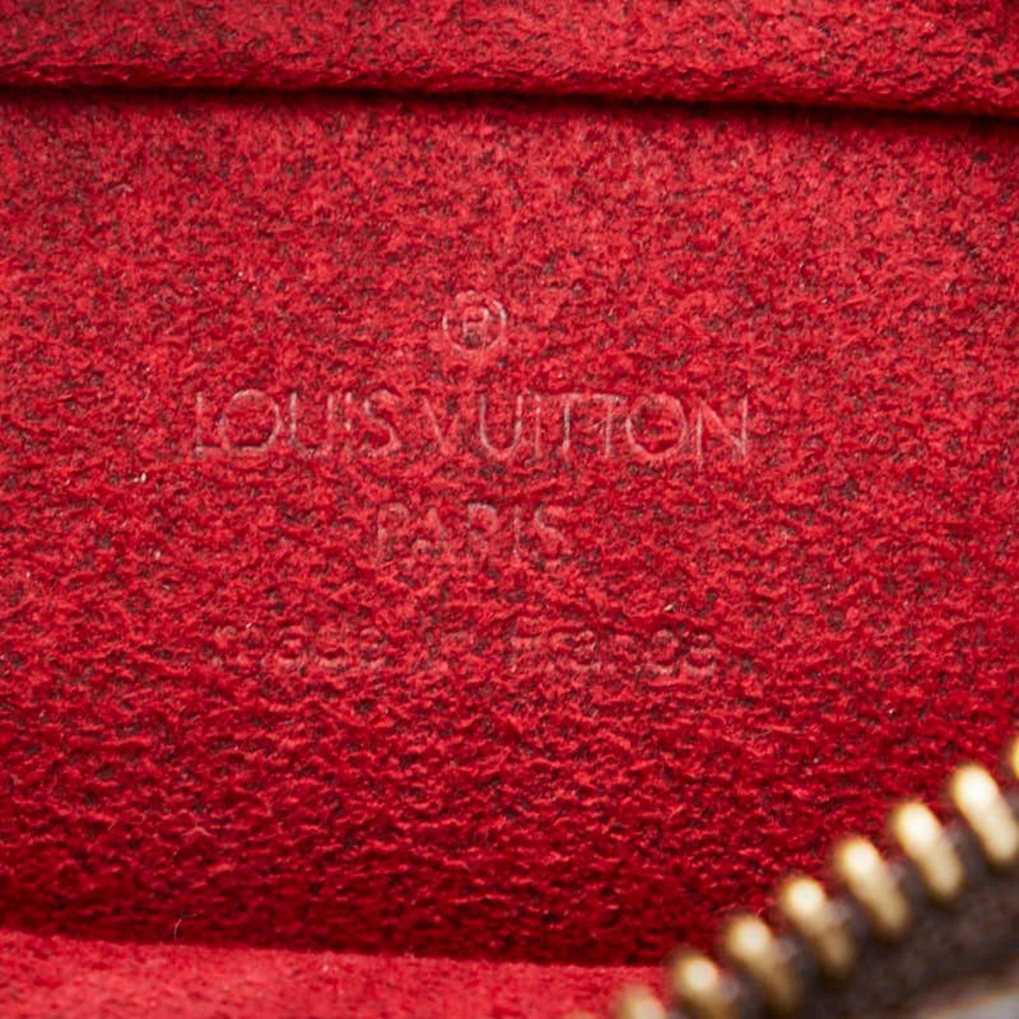 Louis Vuitton Partition, Brown, Canvas, clutch