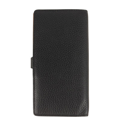 Louis Vuitton, Black, Leather, wallet