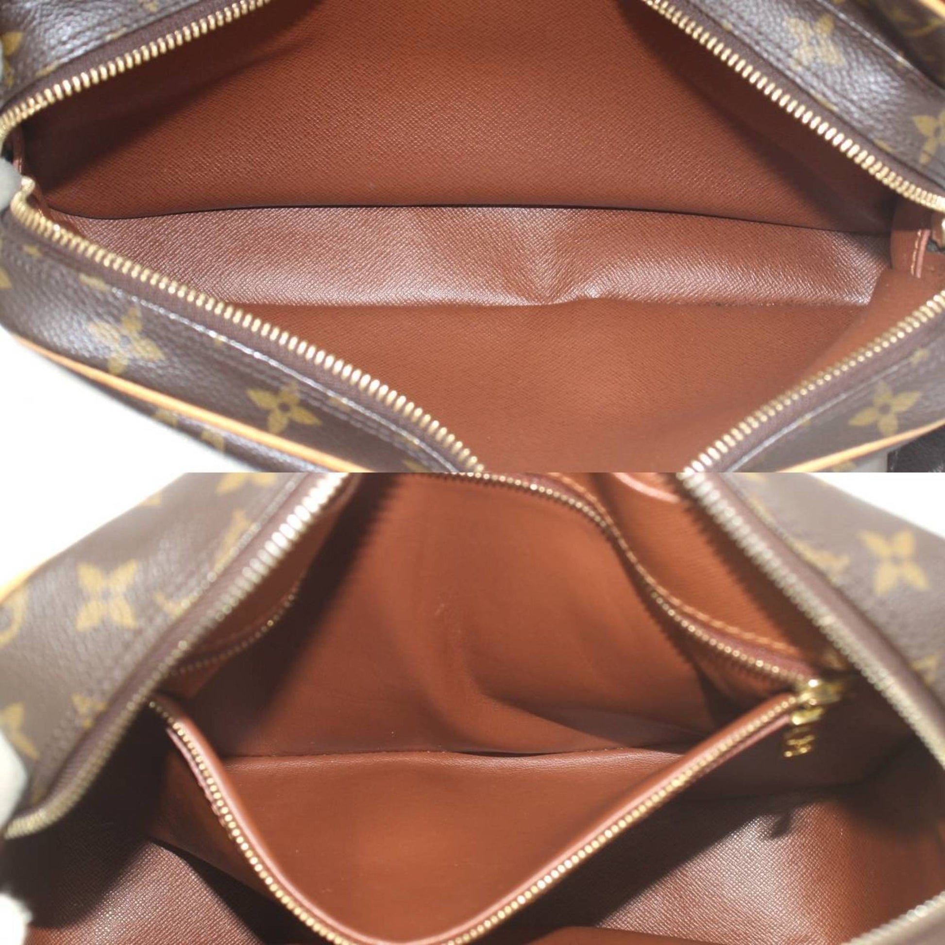 Louis Vuitton Nile, Brown, Canvas, shoulder