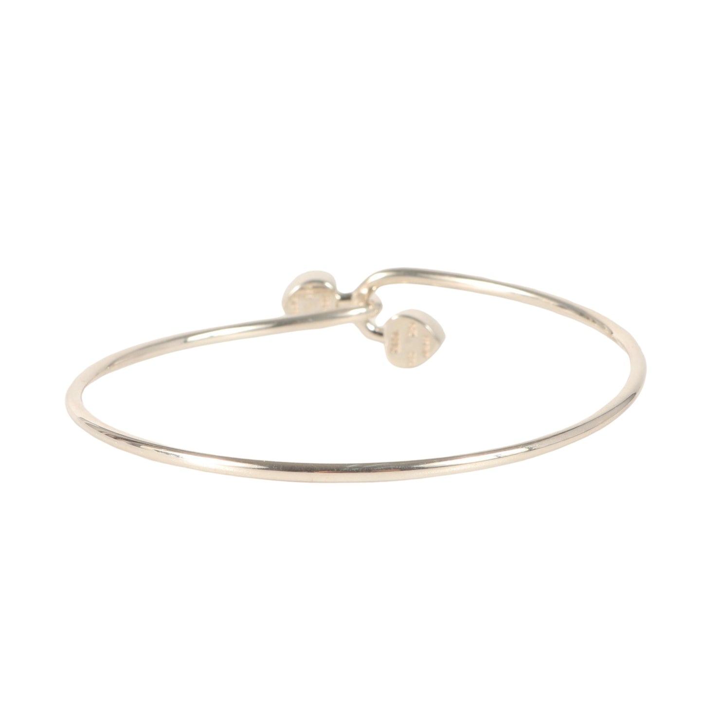 Tiffany & Co Double Heart, Silver, Silver, bracelet