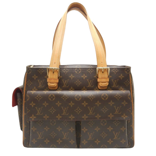 Louis Vuitton Multipli Cité, Brown, Canvas, tote