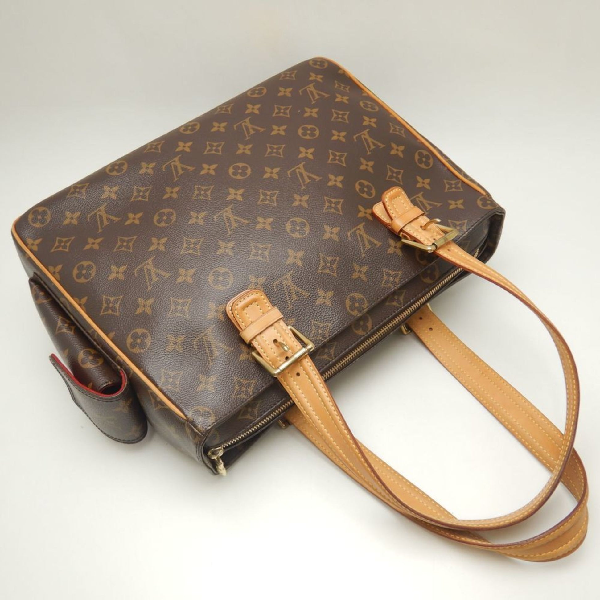 Louis Vuitton Multipli Cité, Brown, Canvas, tote