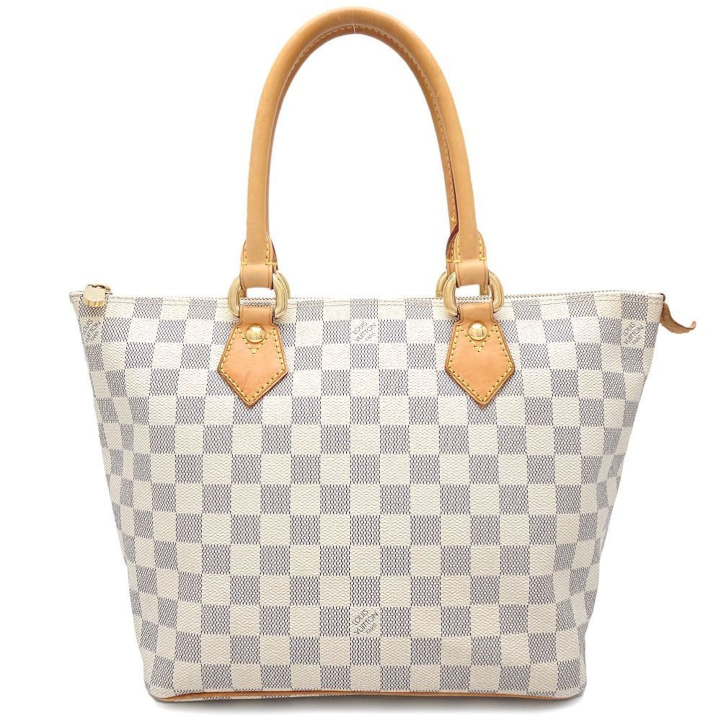 Louis Vuitton Saleya, White, Canvas, handbag